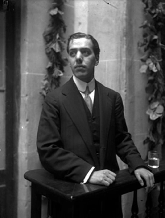 Manuel Herrera y Lasso de joven