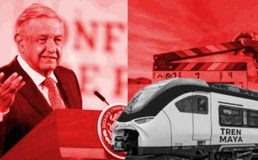 AMLO y tren maya
