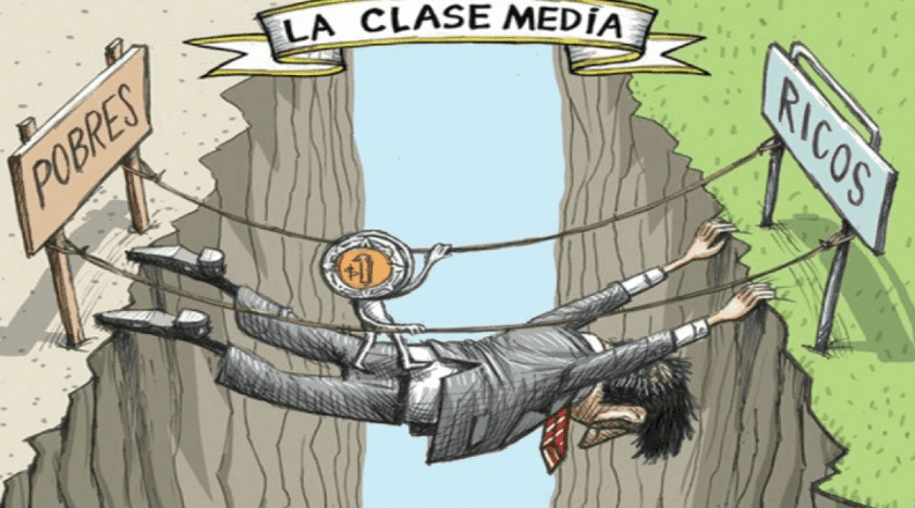clasemedieros en México