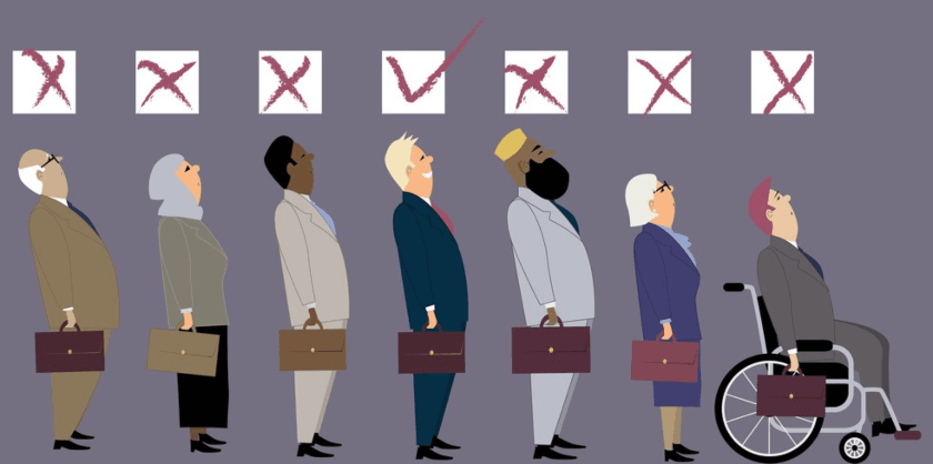 discriminación
