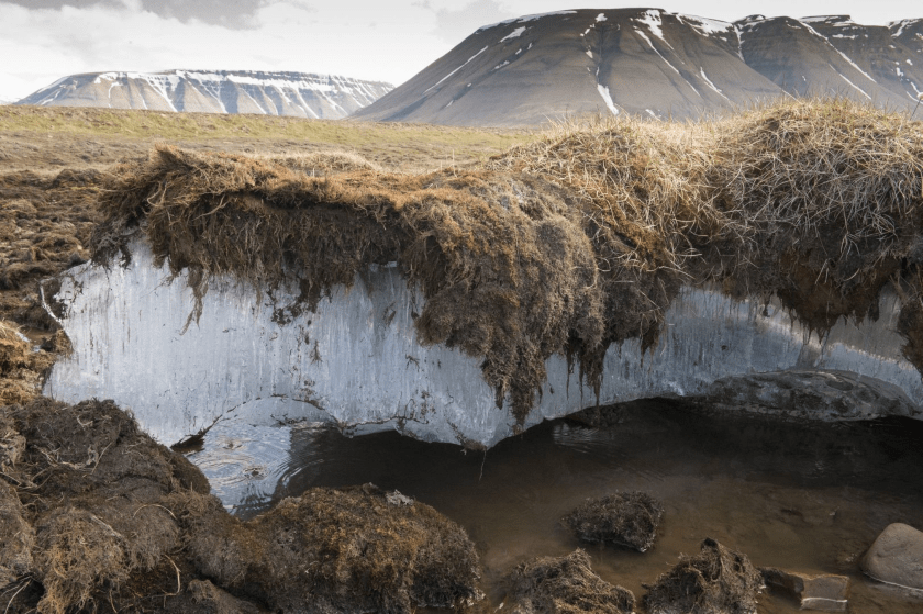 Permafrost siberiano