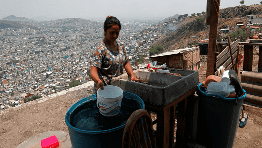 pobreza extrema en la ciudad México