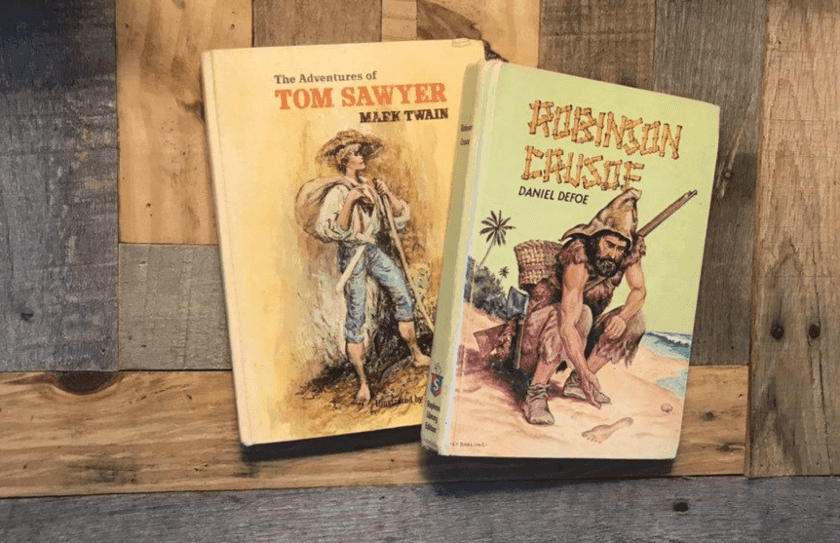 tom sawyer y robinson crusoe