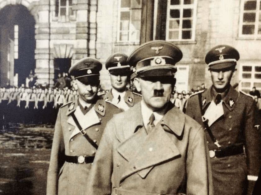 Reinhard Heydrich y Hitler