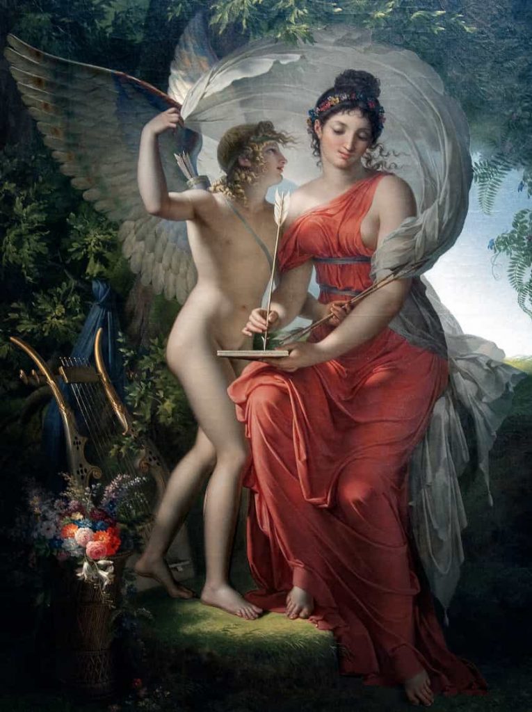 Afrodita y Eros, Agape