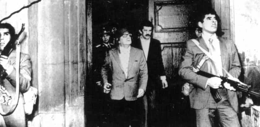 Golpe militar en Chile contra Salvador Allende