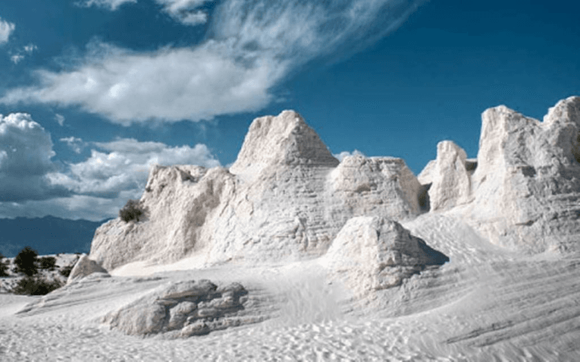 Las Dunas de Yeso en Cuatrociénegas, Coahuila