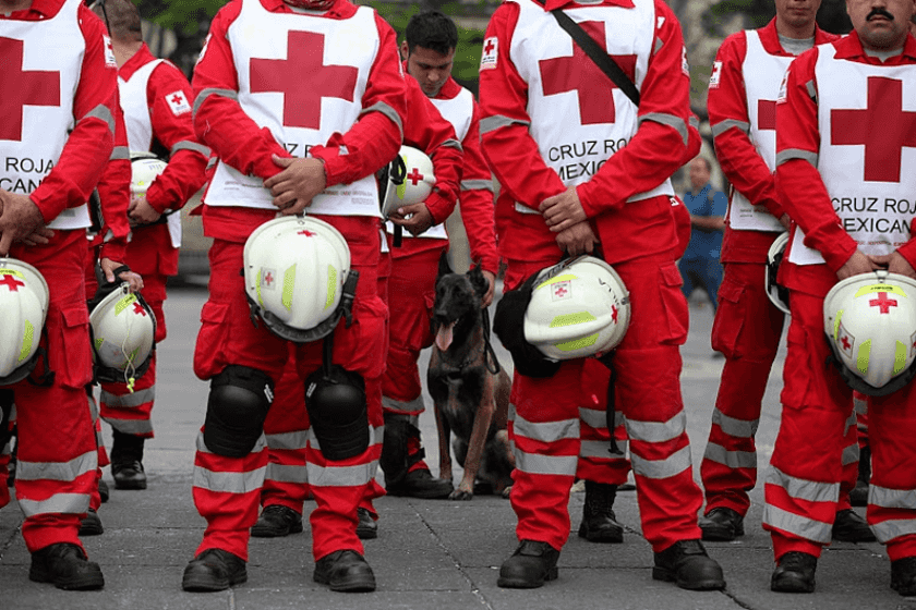 protección civil cruz roja