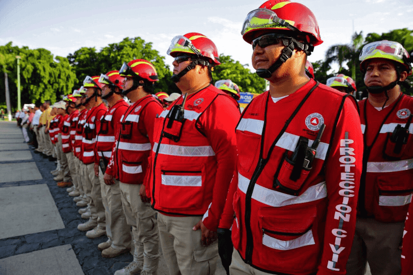 cuerpo de protección civil