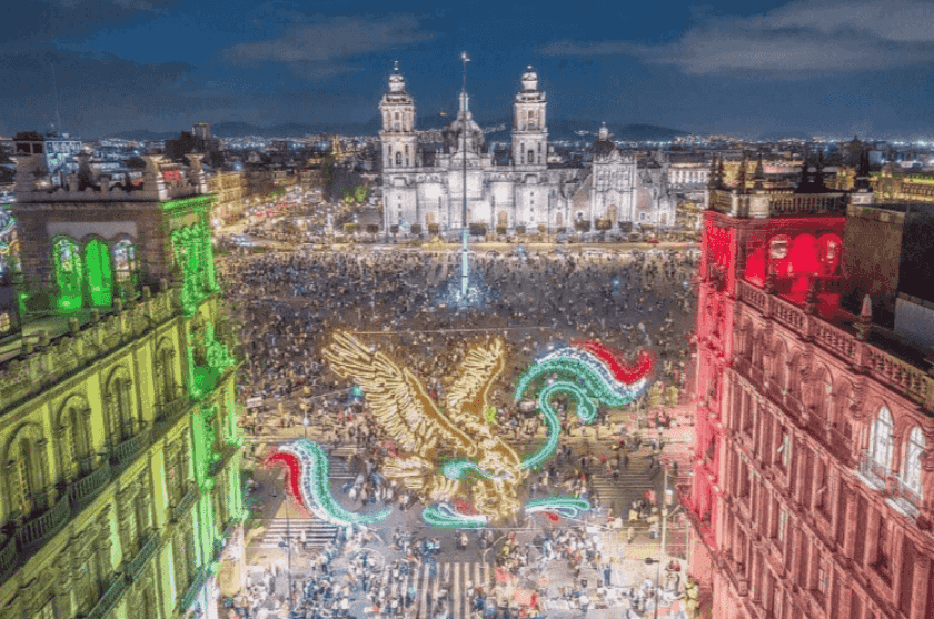 vista aerea zocalo