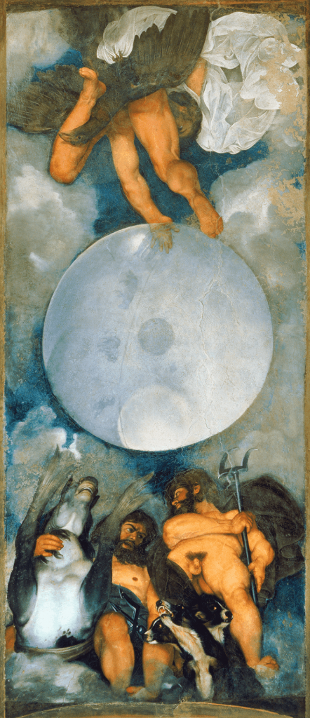 Jupiter,_Neptune_and_Pluto Caravaggio (c.1597-1600)
