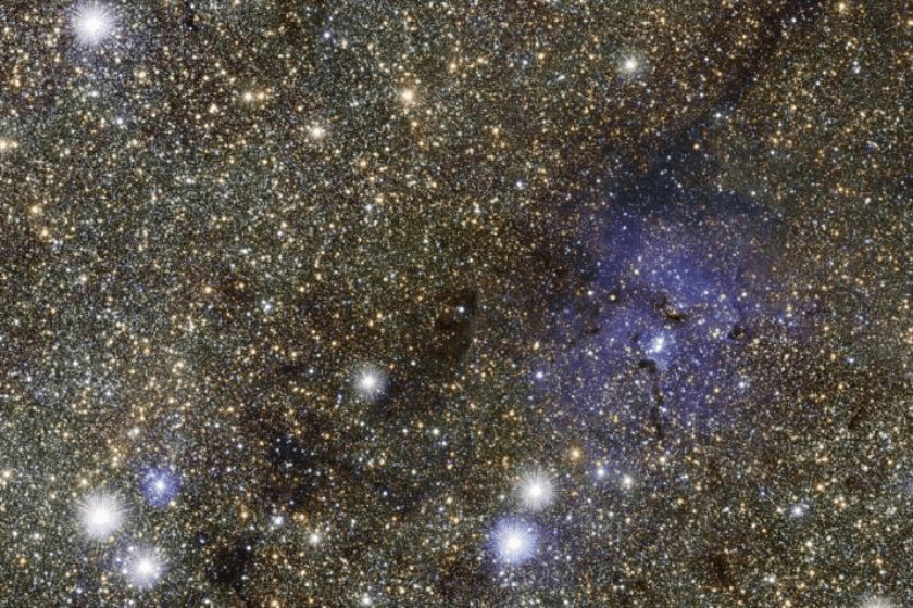 Vía Láctea tomada por el telescopio Gaia