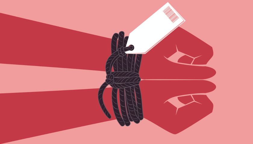 trata de personas sin libertad