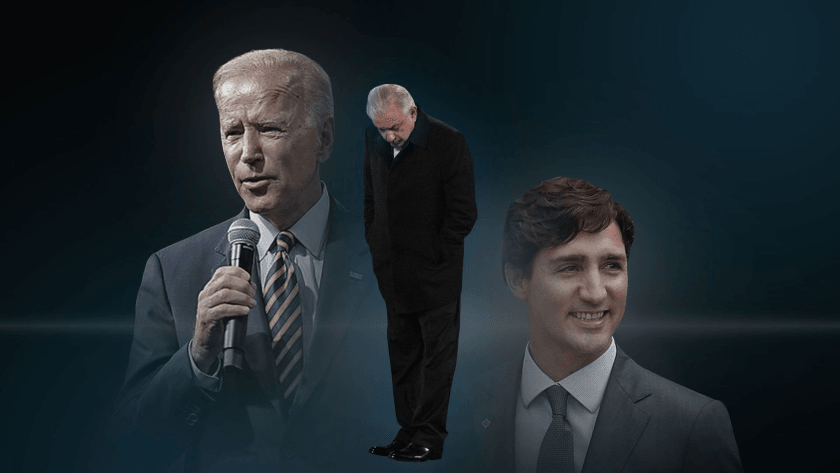 Biden, Trudeau y AMLO