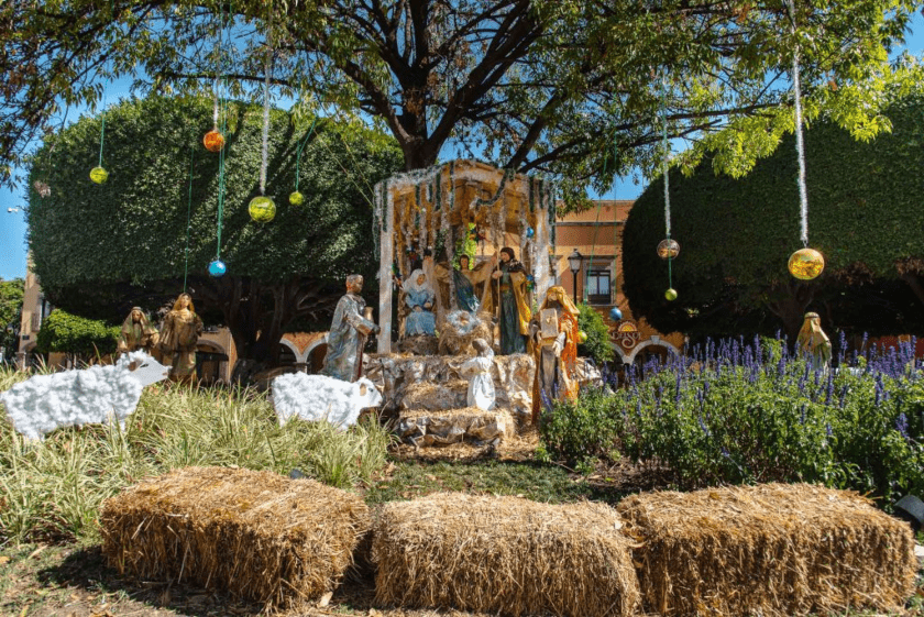 Nacimiento Monumental del Jardín Zenea de Querétaro