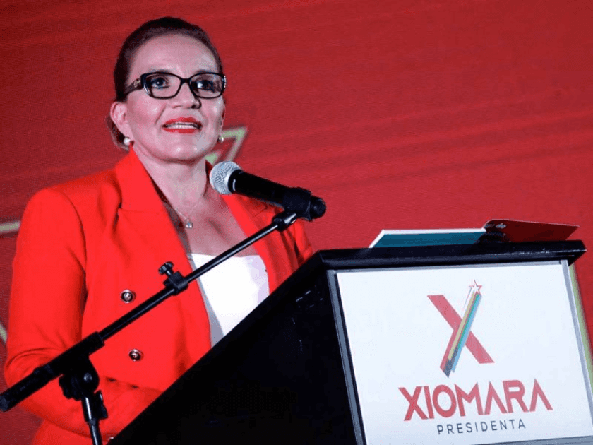 Xiomara Castro, presidenta electa de Honduras