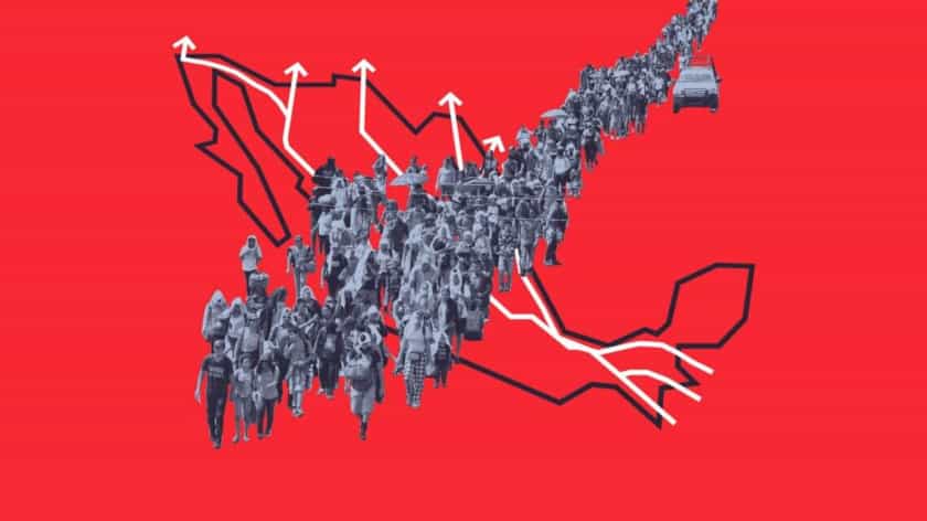 migrantes por México