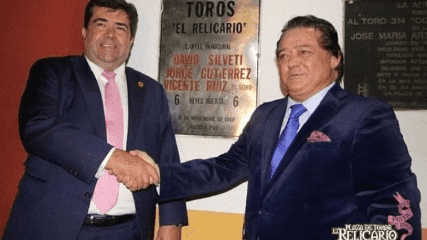 plaza El Relicario Pedro Haces Barba y El Soro, develan placa