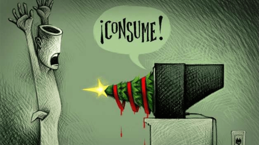 reflexión navidad consumismo